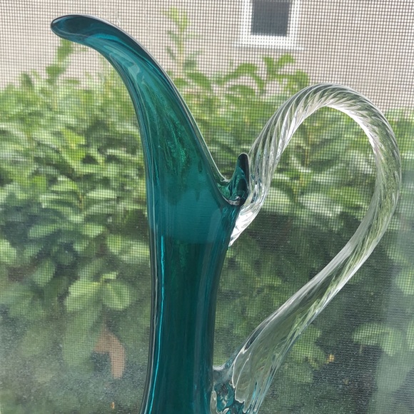 Beautiful vintage glass carafe. - Picture 3 of 6